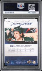 2023-24 Upper Deck Canvas #C101 Brock Faber PSA 9 (Rookie) | Eastridge Sports Cards