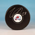 Nathan MacKinnon Colorado Avalanche Autographed Hockey Puck (Fanatics Authentic)