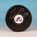 Nathan MacKinnon Colorado Avalanche Autographed Hockey Puck (Fanatics Authentic)