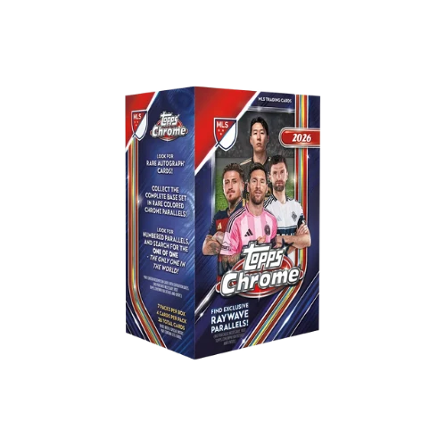 2026 Topps Chrome MLS Blaster Box