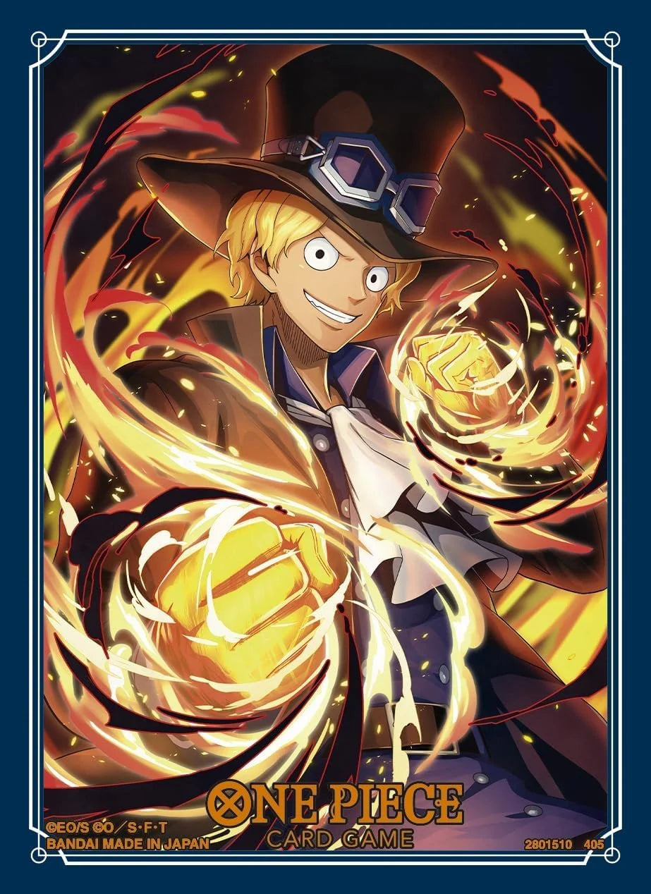 One Piece Official Card Sleeves Set 12 - Sabo