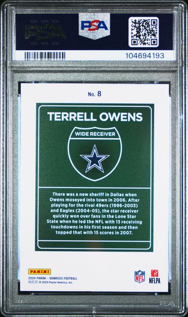 2024 Donruss Downtown! #8 Terrell Davis PSA 10 | Eastridge Sports Cards