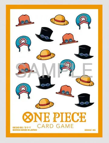 One Piece Official Card Sleeves Set 13 - Hat Pattern