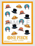 One Piece Official Card Sleeves Set 13 - Hat Pattern