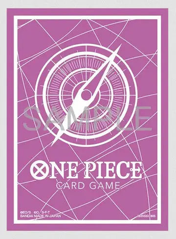 One Piece Official Card Sleeves Set 13 - Standard Purple