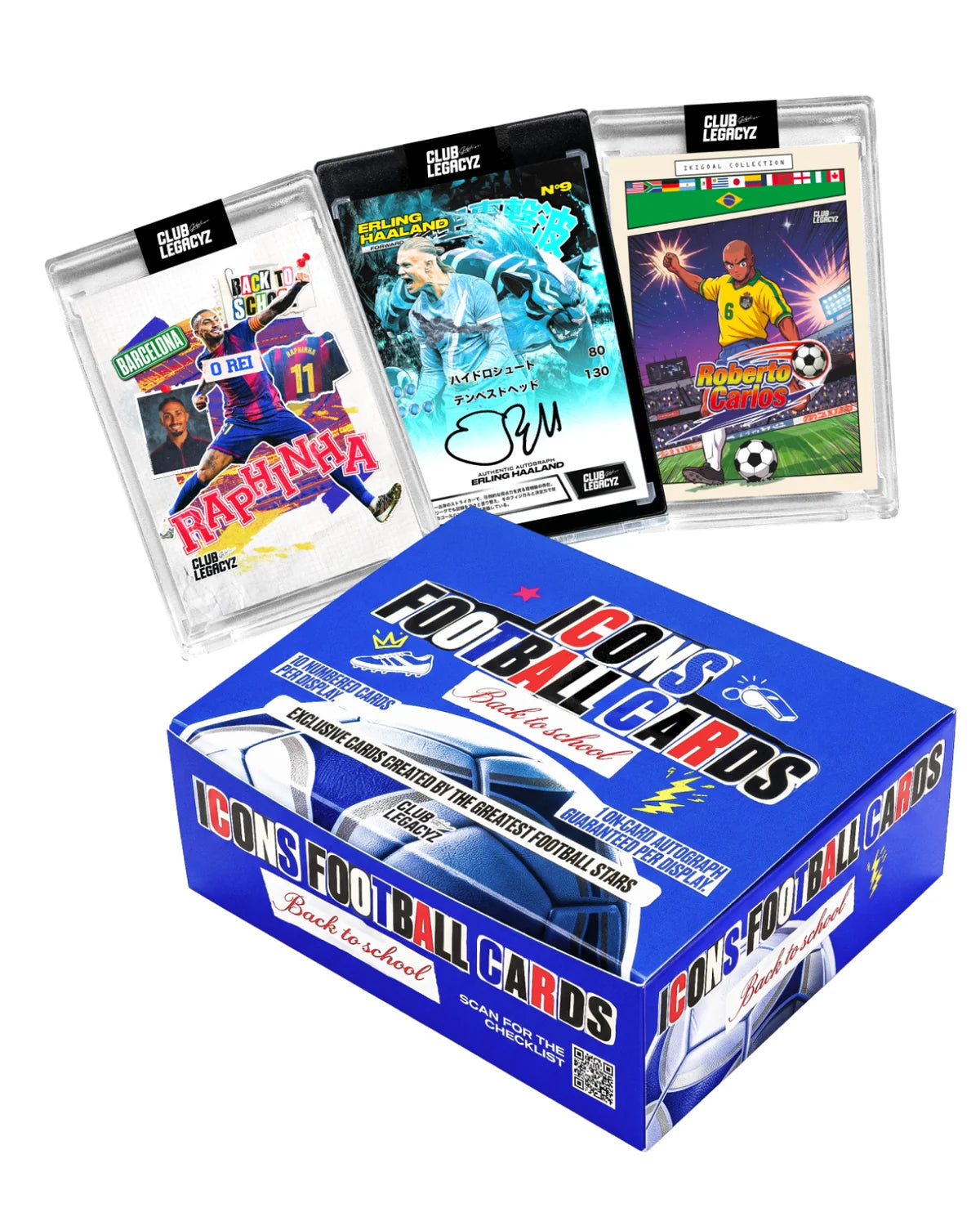 2026 Club Legacyz Icons Football World Heroes Back To School Hobby Pack (5th Edition)