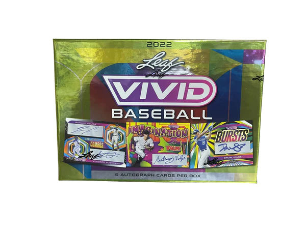 2022 Leaf Vivid Baseball Hobby Box | Eastridge Sports Cards