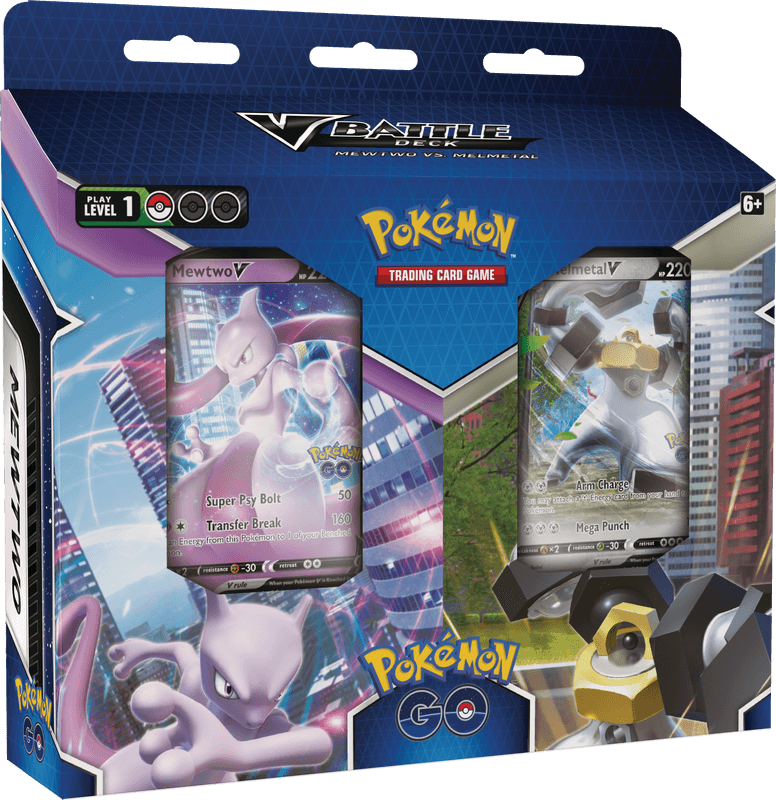 Pokemon Go V Battle Decks - Melmetal V vs. Mewtwo V