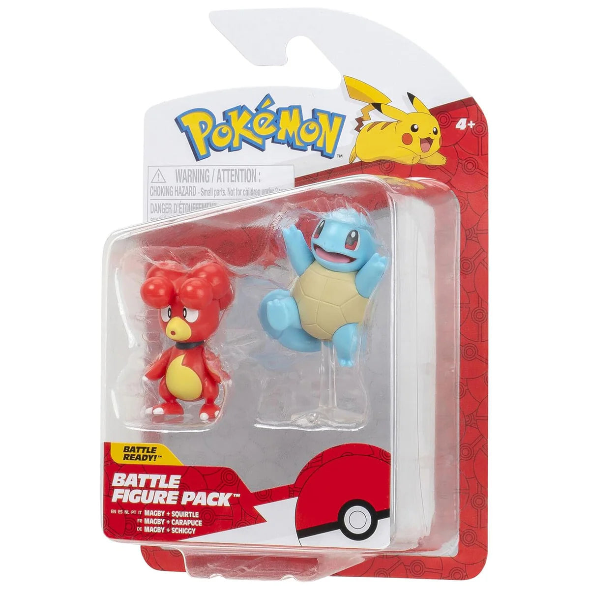 Pokemon: Battle Figure - Magby & Squirtle | Eastridge Sports Cards