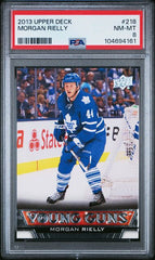 2013-14 Upper Deck #218 Morgan Rielly PSA 8 (Rookie) | Eastridge Sports Cards