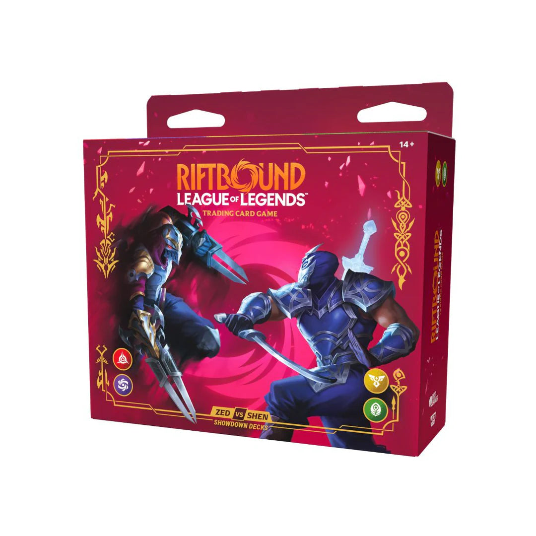 Riftbound: League of Legends - Vendetta Showdown Decks (Zed vs. Shen)
