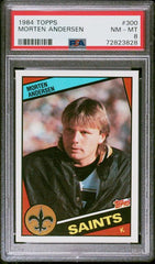 1984 Topps #300 Morten Andersen PSA 8 (Rookie) | Eastridge Sports Cards