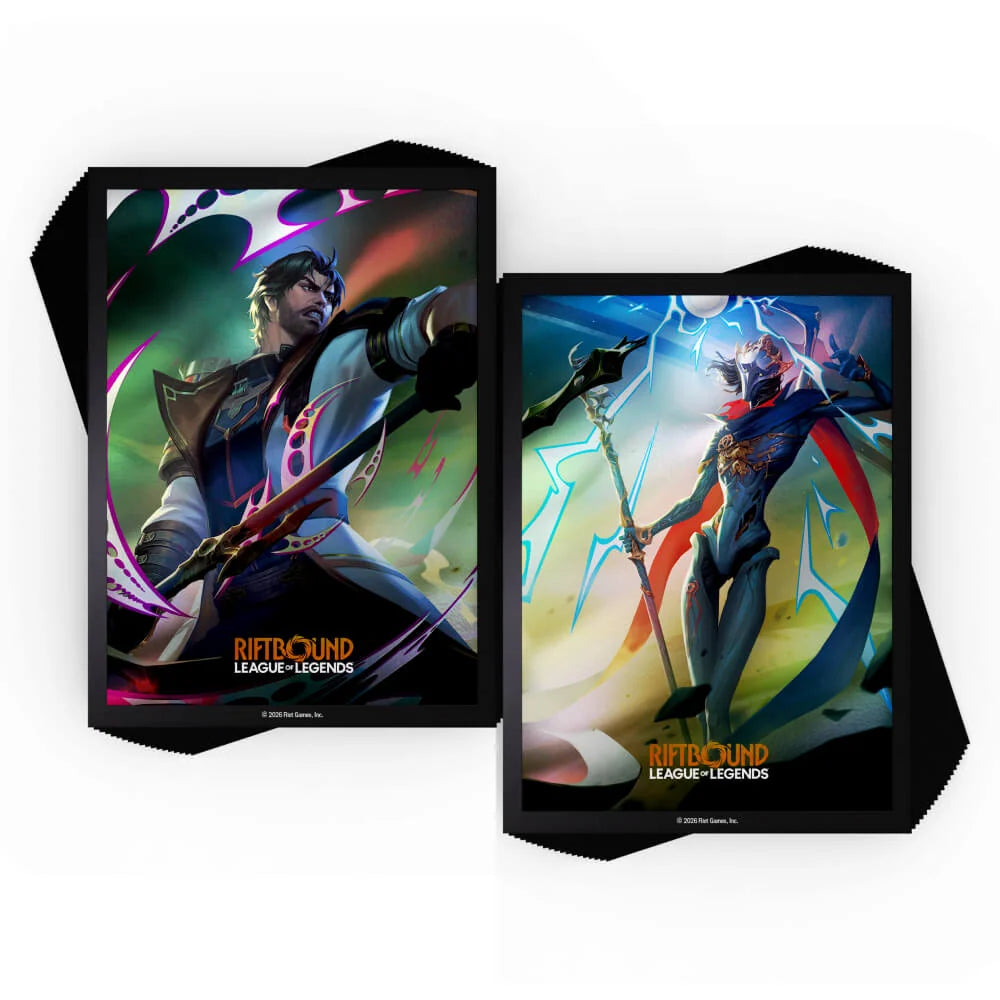 Riftbound: League of Legends - Vendetta Art Card Sleeves: Jayce vs. Viktor