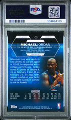 2002-03 Finest #100 Michael Jordan PSA 8 | Eastridge Sports Cards
