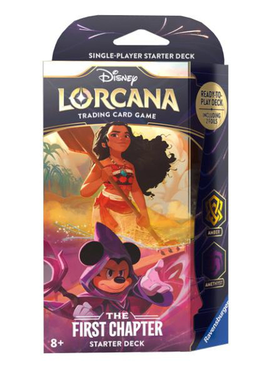 Disney Lorcana Starter Deck - Amber / Amethyst