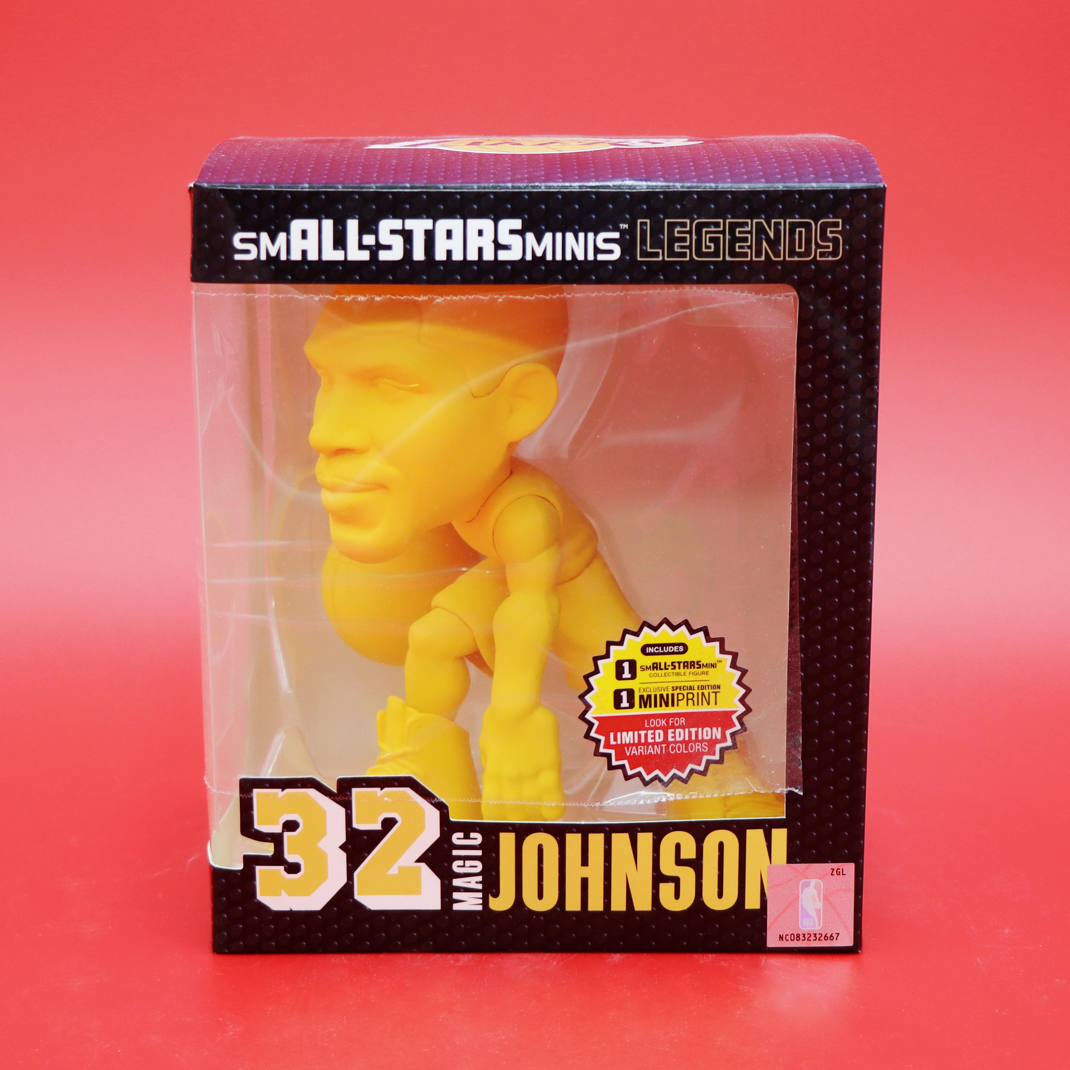 smALL-Stars Minis: 6" Magic Johnson Lakers (YELLOW VARIANT)