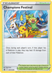 Champions Festival SWSH296  SWSH Black Star Promos - Promo