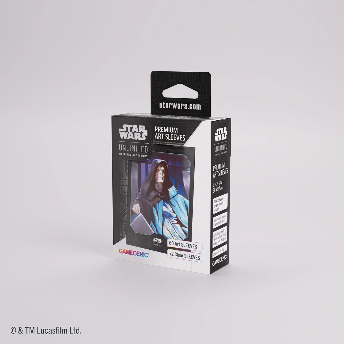 Star Wars Unlimited: Art Sleeves - Emperor Palpatine (60ct)