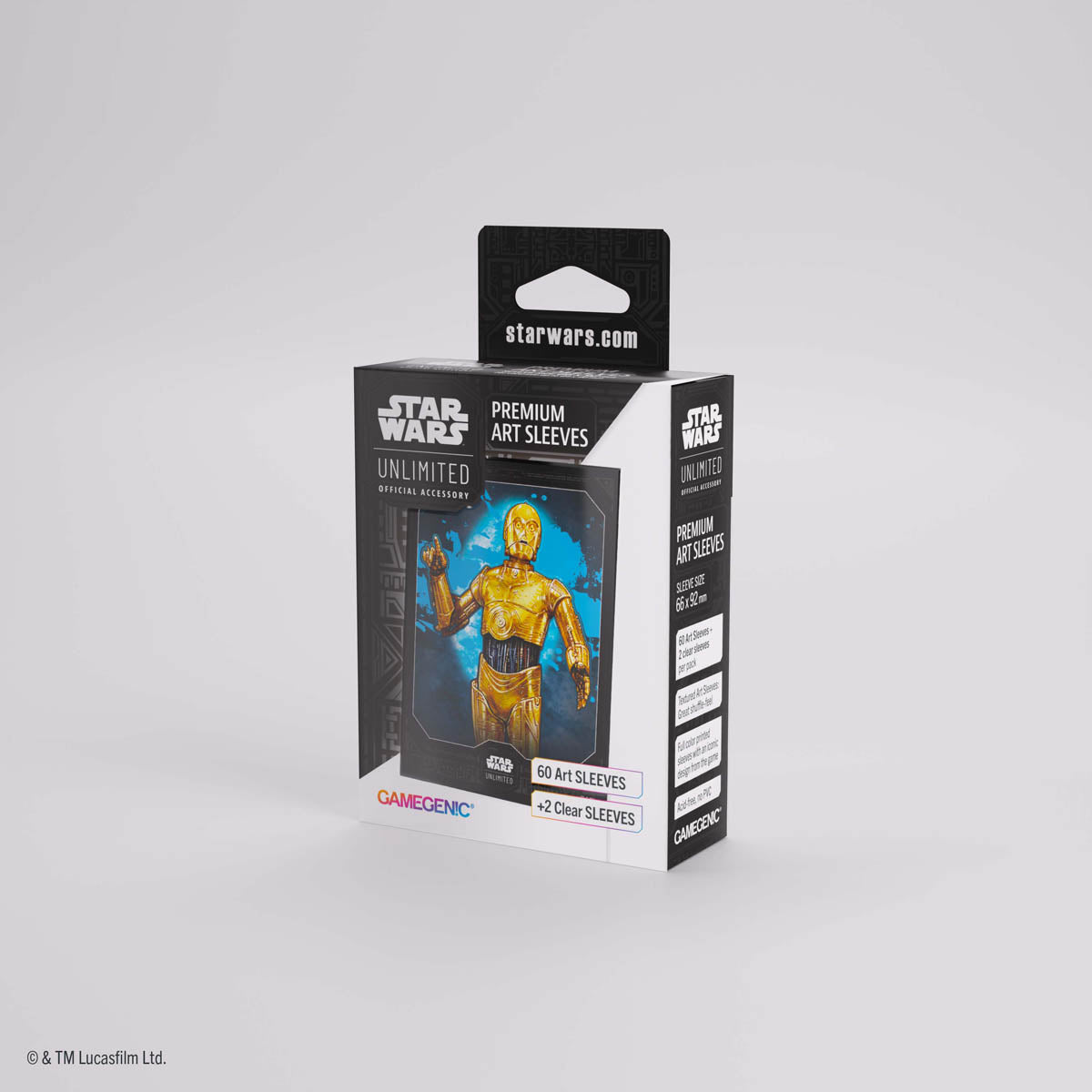 Star Wars Unlimited: Art Sleeves - C-3PO (60ct)
