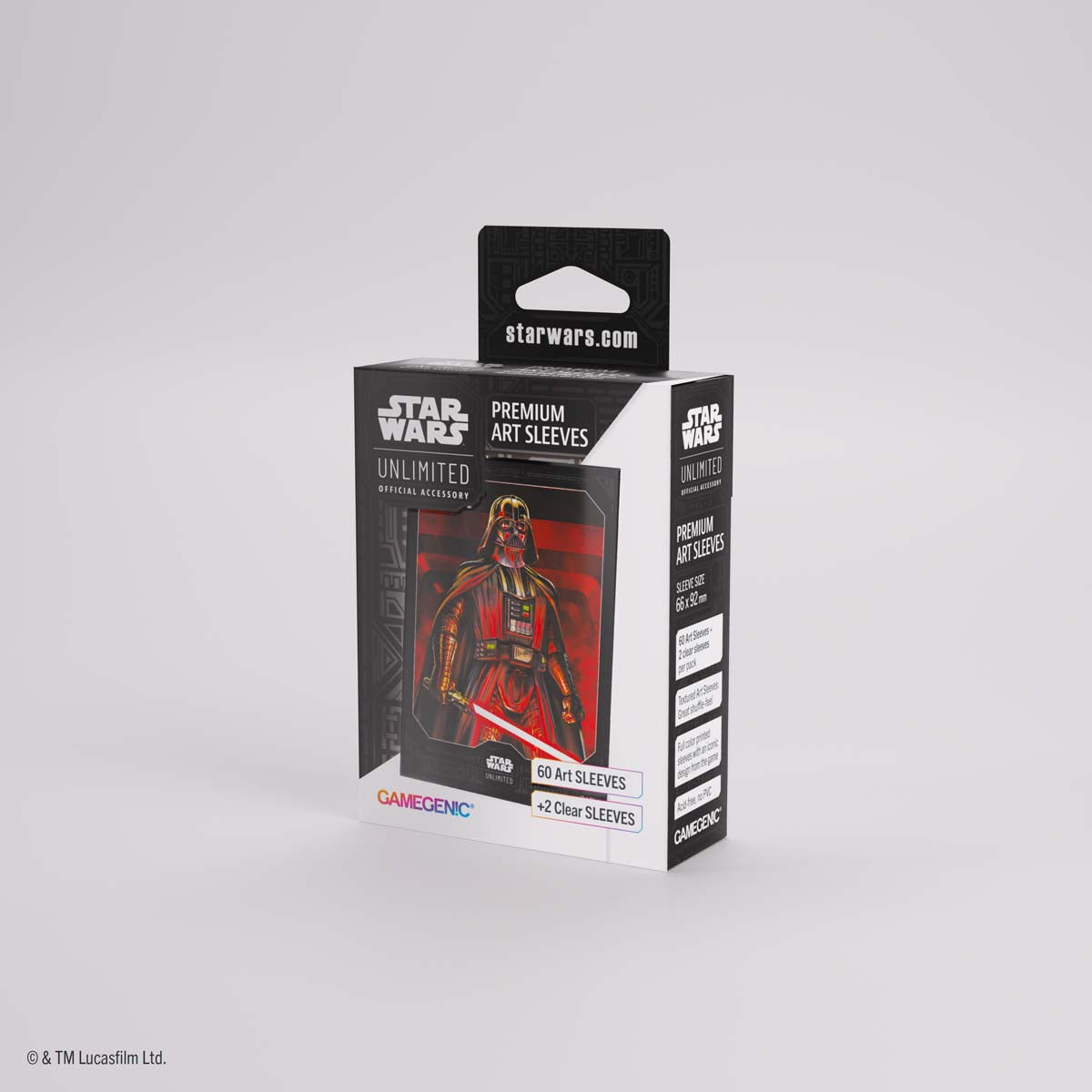 Star Wars Unlimited: Art Sleeves - Darth Vader Unstoppable (60ct)