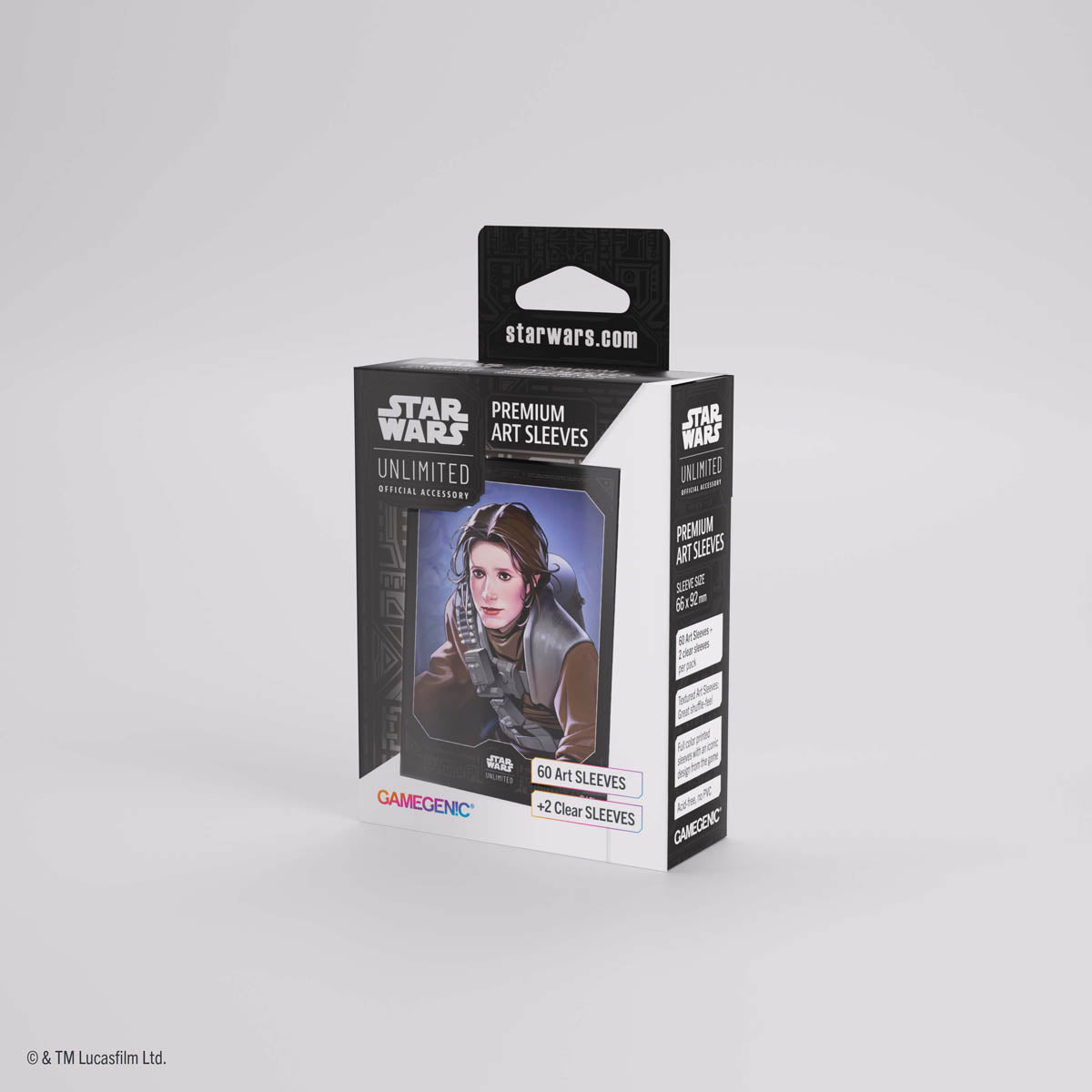 Star Wars Unlimited: Art Sleeves - Leia Organa (60ct)