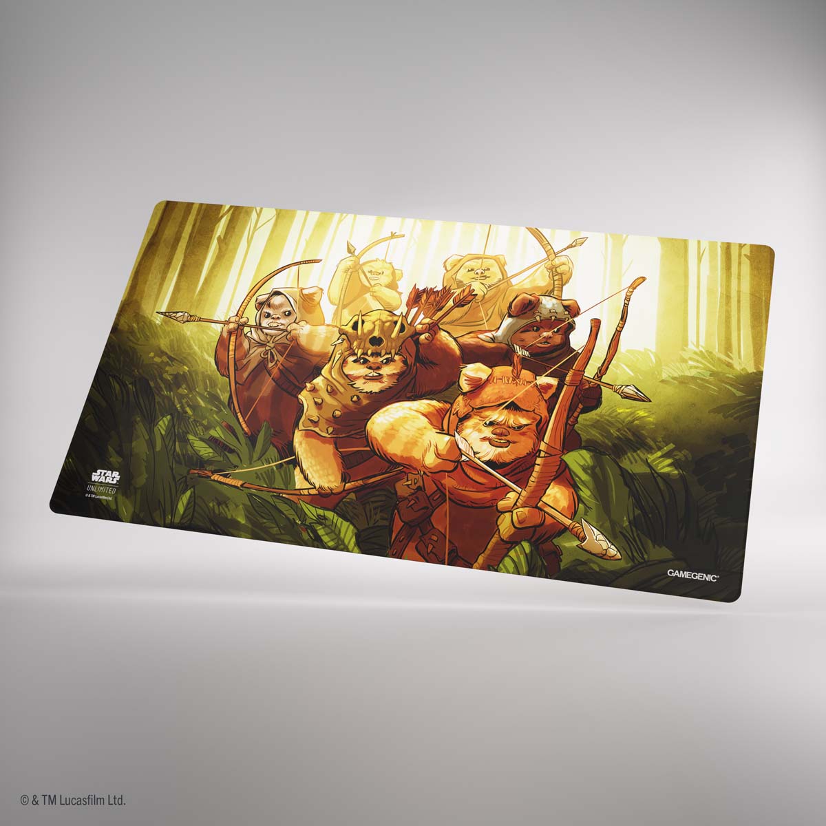 Star Wars Unlimited Double-Sided Playmat - Wicket / Ewok Archers