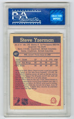 1984-85 O-Pee-Chee #49 Steve Yzerman PSA 9(oc) (Rookie) | Eastridge Sports Cards