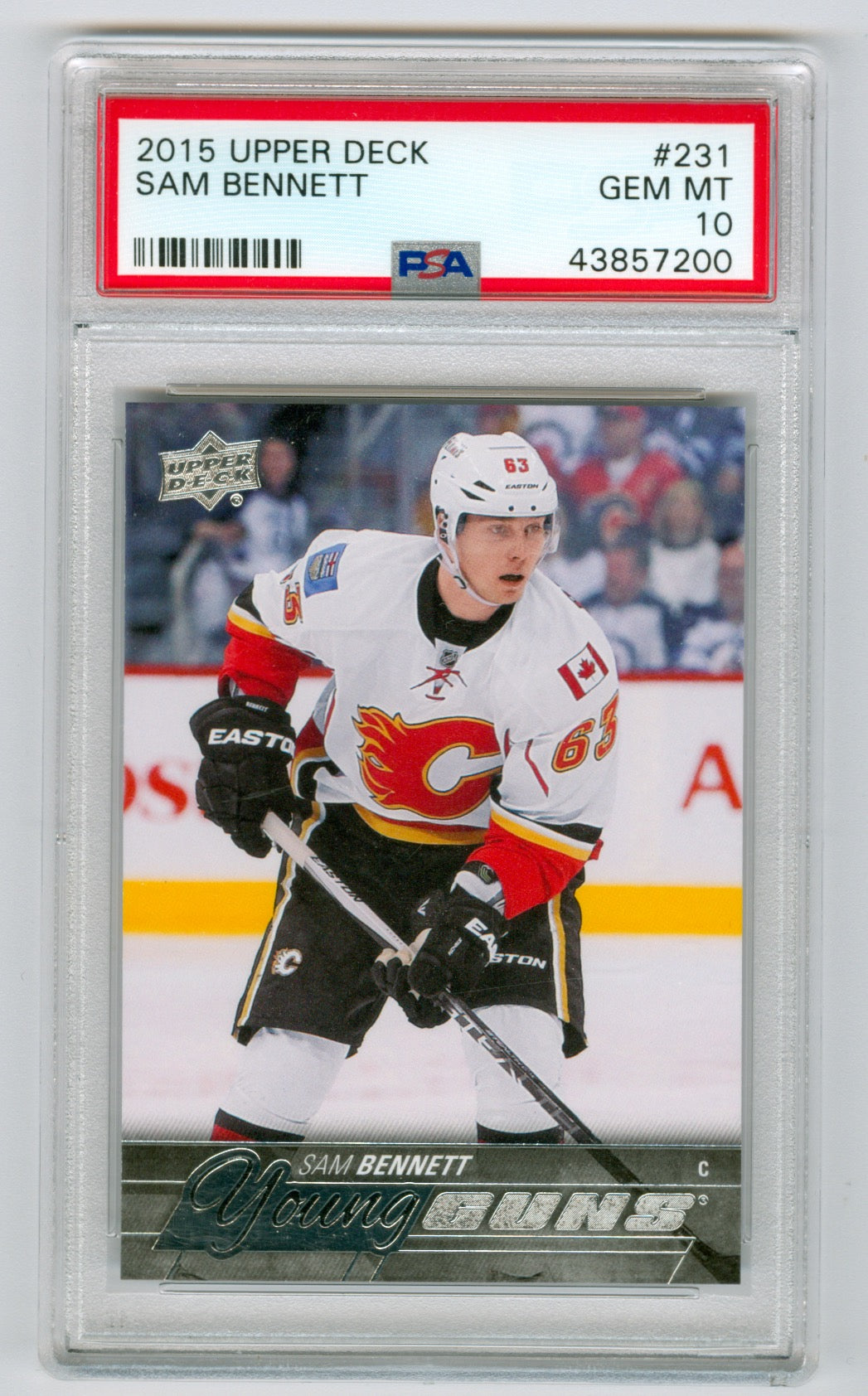 2015-16 Upper Deck #231 Sam Bennett PSA 10 (Rookie)
