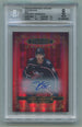 2022-23 Upper Deck Stature Autographs Red #103 Kent Johnson #28/35 BGS 8 (Auto 10) (Rookie)