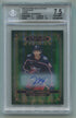 2022-23 Upper Deck Stature Autographs Green #103 Kent Johnson #01/65 BGS 7.5 (Auto 10) (Rookie)