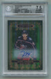 2022-23 Upper Deck Stature Autographs Green #103 Kent Johnson #01/65 BGS 7.5 (Auto 10) (Rookie)