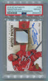 2016-17 SP Authentic Future Watch Auto Patch #158 Sebastian Aho #023/100 PSA 10 (Rookie)