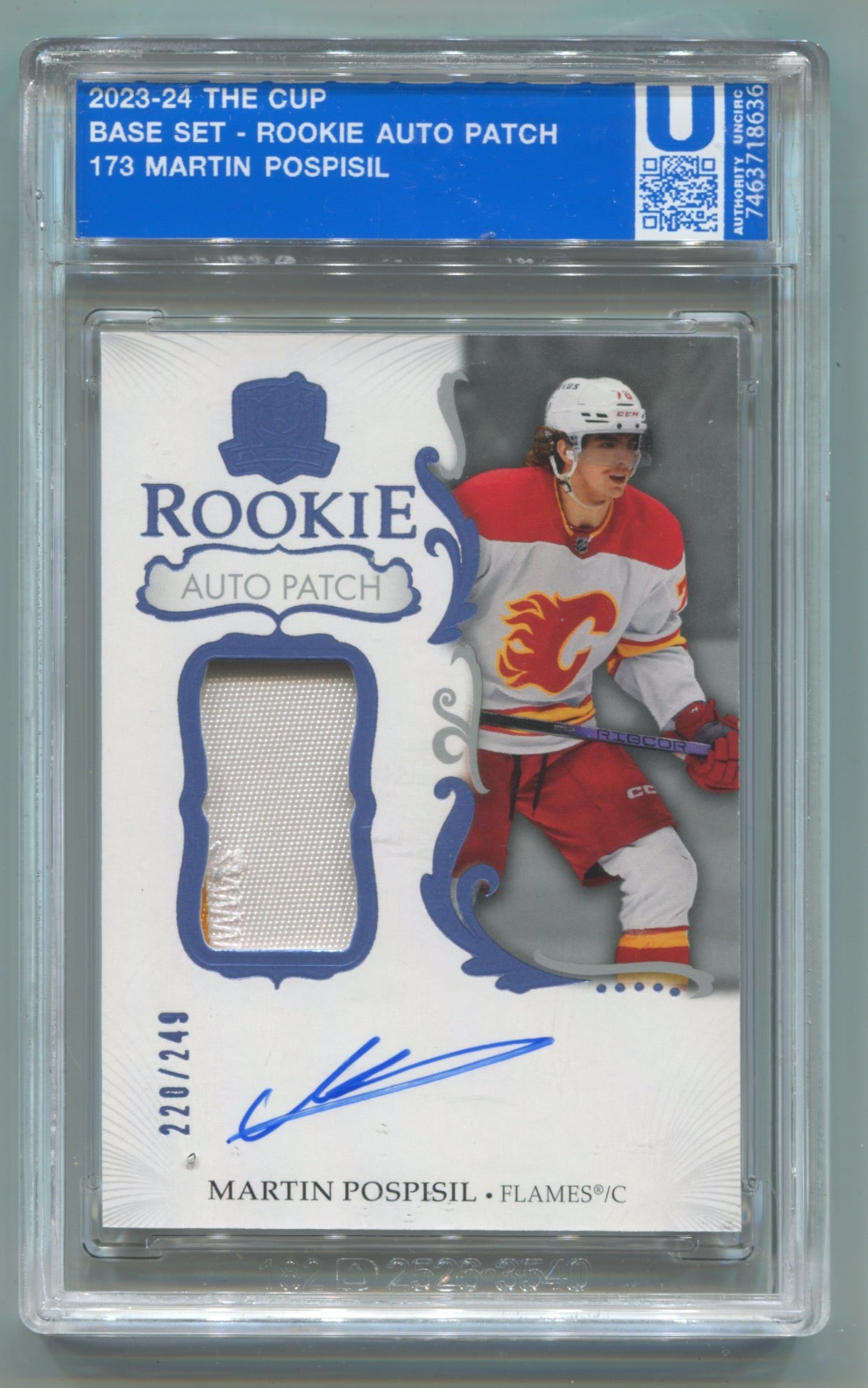 2023-24 Upper Deck The Cup #173 Martin Pospisil #220/249 (Rookie)