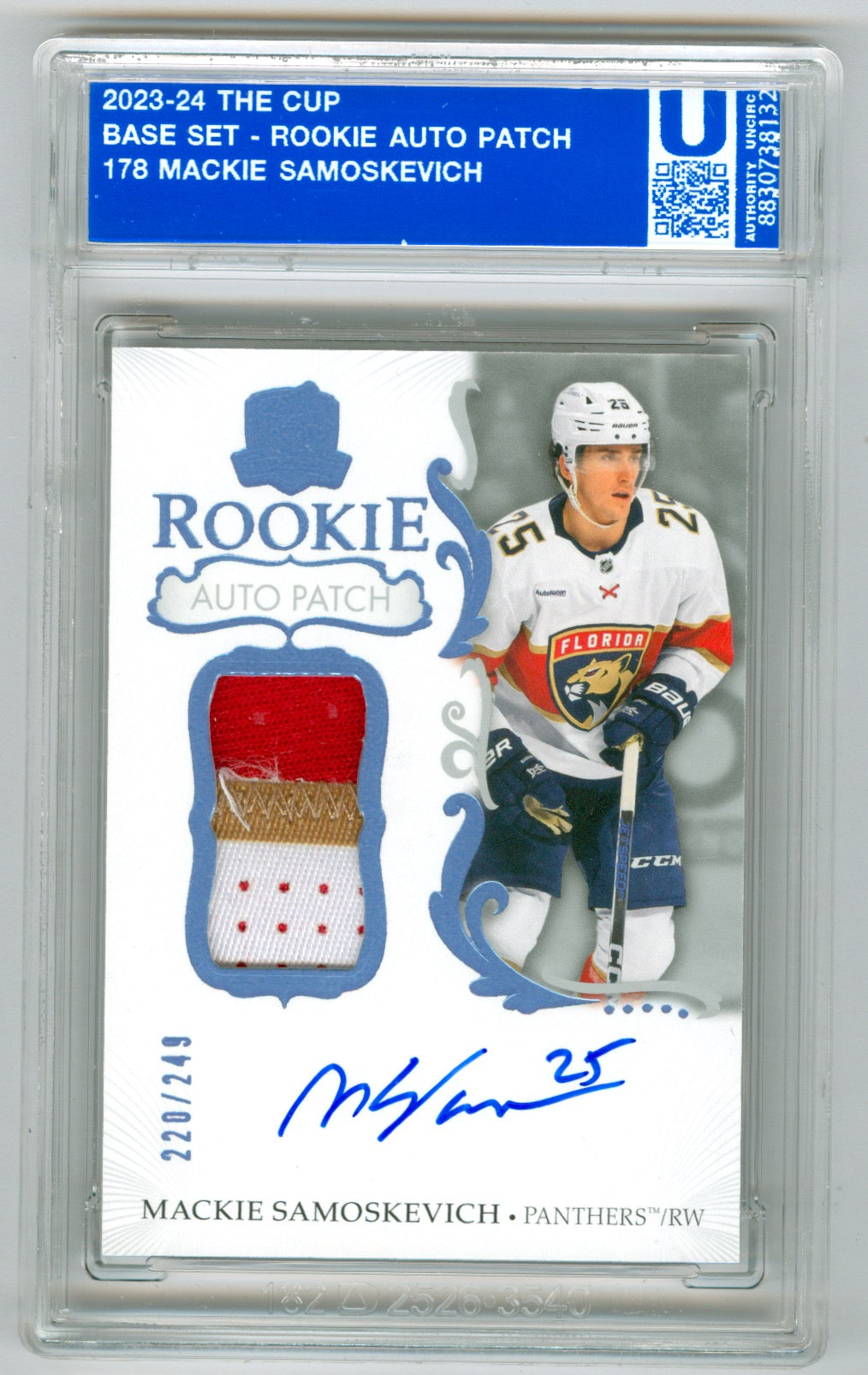 2023-24 Upper Deck The Cup #178 Mackie Samoskevich #220/249 (Rookie) | Eastridge Sports Cards
