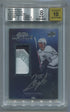 2021-22 Upper Deck Black Lustrous Rookie Autograph Patch #LRPAQB Quinton Byfield #72/75 BGS 8 (Auto 10) (Rookie)