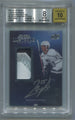 2021-22 Upper Deck Black Lustrous Rookie Autograph Patch #LRPAQB Quinton Byfield #72/75 BGS 8 (Auto 10) (Rookie)