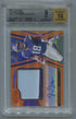 2022 Panini Certified Freshman Fabric Orange #216 Justin Jefferson #142/225 BGS 9 (Auto 10) (Rookie)
