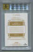 2021 Panini Flawless Signature Materials Prime Ruby #SPM-JR Julio Rodriguez #05/10 BGS 8.5 (Auto 10)