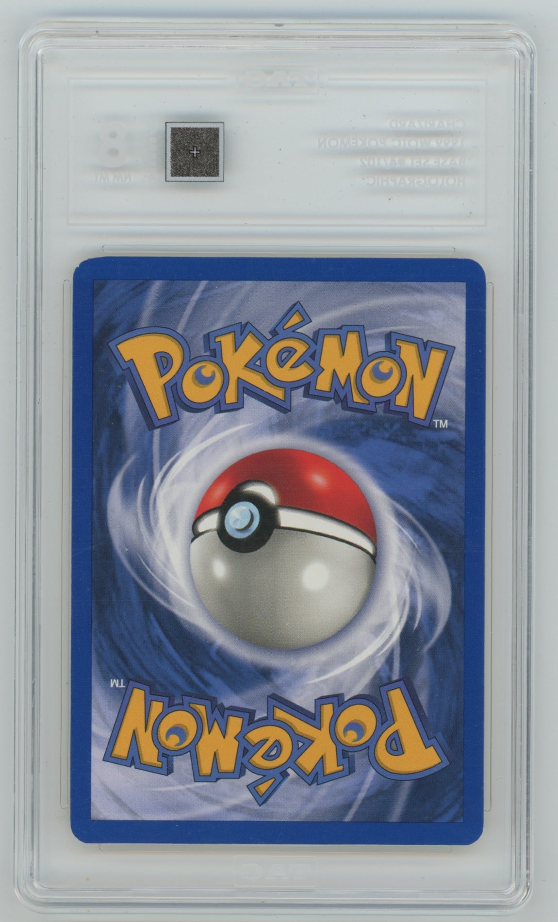 1999 Pokemon Base Set Unlimited #4 Charizard - Holo TAG 8