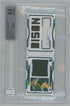 2022 National Treasures Collegiate College Material Signatures Booklet Blue #SB-CWA Christian Watson #50/75 BGS 8.5 (Auto 10) (Rookie)
