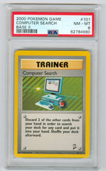 2000 Pokemon Base Set 2 #101 Computer Search PSA 8 | Eastridge Sports Cards