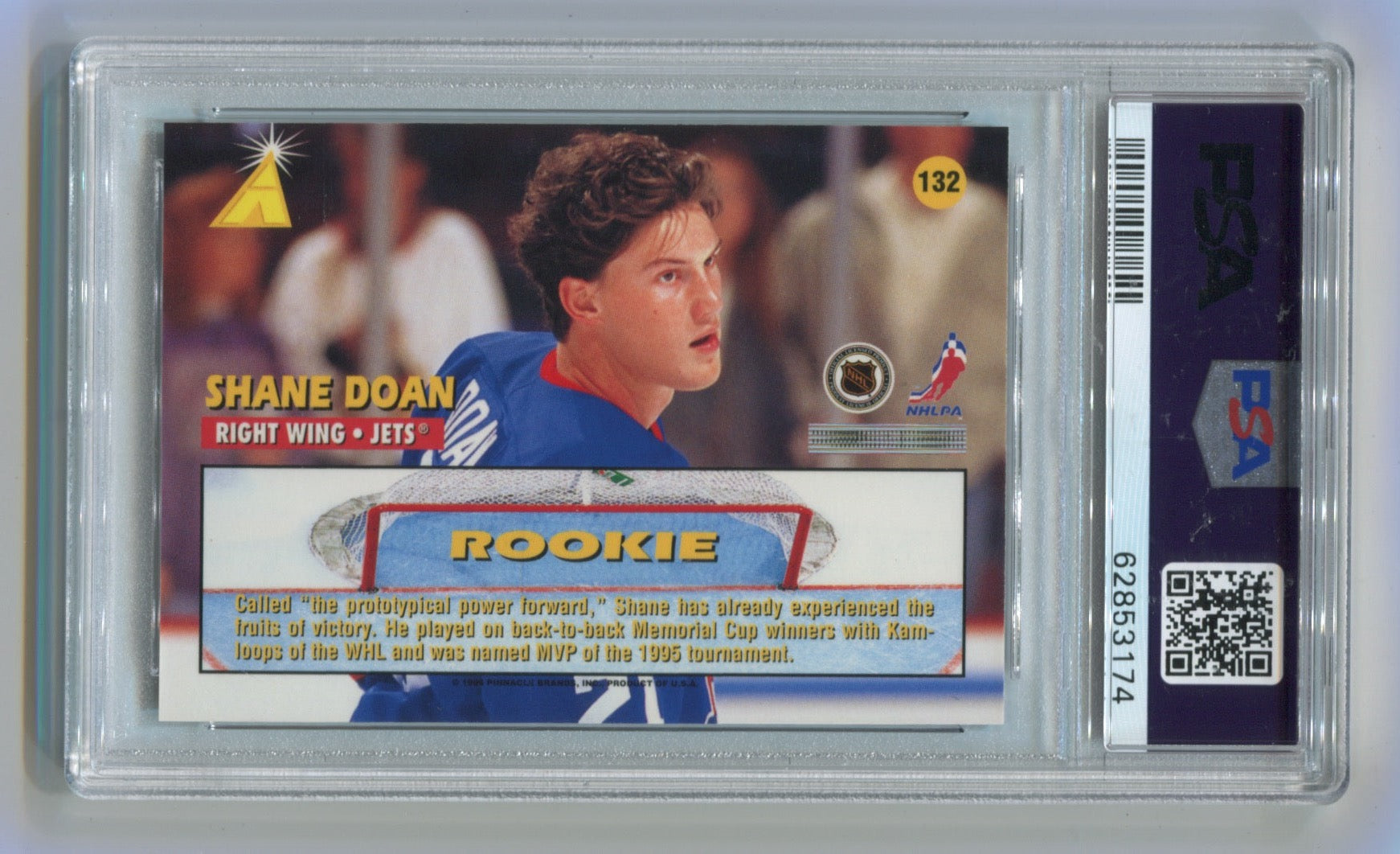 1995-96 Zenith #132 Shane Doan PSA 10 (Rookie) | Eastridge Sports Cards