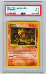 1999 Pokemon Fossil Unlimited #39 Magmar PSA 9 | Eastridge Sports Cards