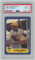 1986 Fleer Update #U-14 Barry Bonds PSA 8 (Rookie)