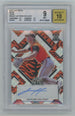 2022 Leaf Metal Tiger Wave Auto #BAJH1 Jackson Holliday #4/4 BGS 9 (Auto 10)