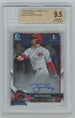 2018 Bowman Chrome Autographs #CDAJI Jonathan India BGS 9.5 (Auto 10)