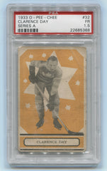 1933-34 O-Pee-Chee V304A #32 Clarence "Hap" Day PSA 1.5 | Eastridge Sports Cards