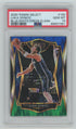 2020-21 Panini Select Blue/White/Green Flash Prizm #150 Luka Doncic #06/25 PSA 10