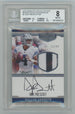 2016 Panini Plates & Patches Rookie Patch Autographs #2 Dak Prescott #13/99 BGS 8 (Auto 10) (Rookie)