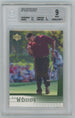 2001 Upper Deck #1 Tiger Woods BGS 9 (Rookie)